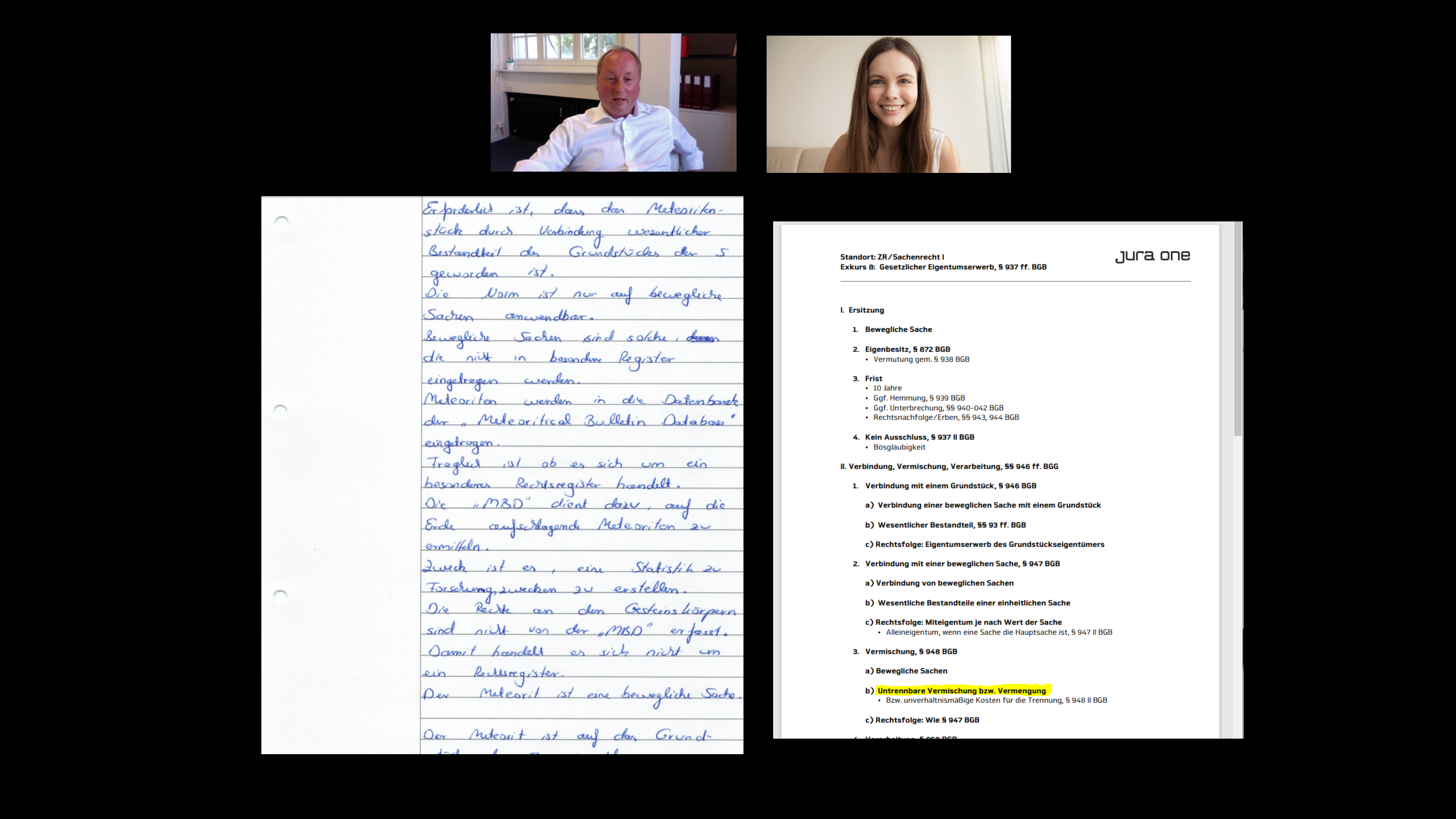 Examensvorbereitung online